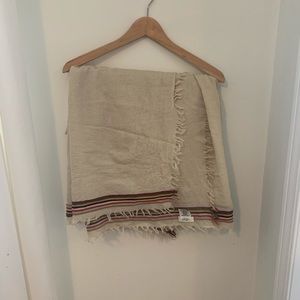 Wilfred wool blanket scarf